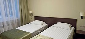 Двухместный номер Comfort 2 отдельные кровати, Гостиница Турист, Изворотень