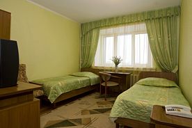 Двухместный номер Standard с видом на город 2 отдельные кровати, Гостиница Приокская, Калуга