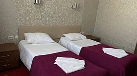 Двухместный номер Улучшенный Стандарт 2 отдельные кровати, Отель Космос, Комсомольск-на-Амуре