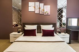 Двухместный полулюкс (205; 305; 405;) двуспальная кровать, Отель Гостиница Надежда, Дивный