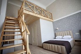 Двухместный семейный номер Standard Дуплекс двуспальная кровать, Отель Элит, Дербент