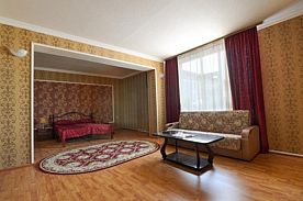 Двухместный семейный номер Comfort двуспальная кровать, Отель Элит, Дербент
