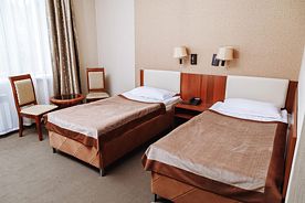 Двухместный номер Standard с видом на парк 2 отдельные кровати, Отель Гостиница Бира, Биробиджан
