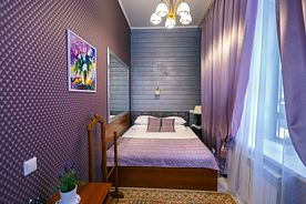 Двухместный полулюкс двуспальная кровать, Отель Абажуръ, Томск