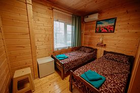 Двухместный номер Classic 2 отдельные кровати, Отель 858 км, Миллерово