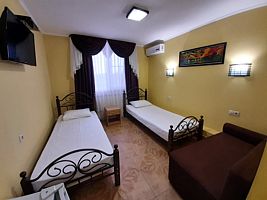 Двухместный номер №311 2 отдельные кровати, Отель Садко, Кропоткин
