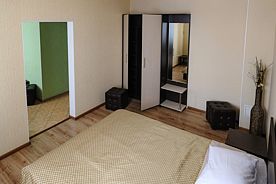 Двухместный семейный номер Standard 2 отдельные кровати, Отель Калина Красная, полуостров Копылово