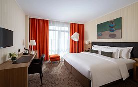 Двухместный номер Comfort двуспальная кровать, Отель Домина Новосибирск, Новосибирск