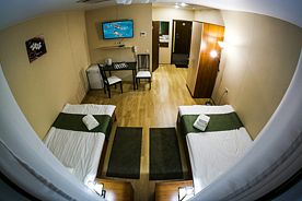 Двухместный номер Comfort с видом на город 2 отдельные кровати, Отель Глобус, Новосибирск