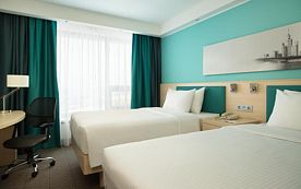 Двухместный номер 2 отдельные кровати, Отель Hampton By Hilton Москва Строгино, Москва