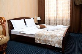 Двухместный номер Deluxe с видом на город двуспальная кровать, Отель ПроменадЪ, Ростов-на-Дону