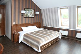 Двухместный номер Dublin deluxe с видом на город двуспальная кровать, Отель Городской Абсолют, Саратов