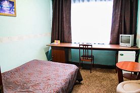 Одноместный номер 7 этаж Comfort, Отель Гостиница Центральная, Бийск