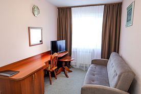Двухместный номер Comfort 2 отдельные кровати, Отель Гостиница Центральная, Бийск