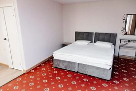 Двухместный номер Standard с балконом и с красивым видом из окна двуспальная кровать, Отель Гостиница Аквамарин, Лениногорск