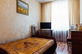 Двухместный полулюкс двуспальная кровать, Отель Уют, Коркинский