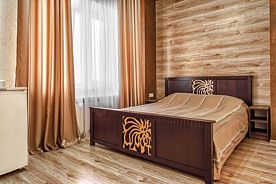 Двухместный номер Стандарт №21 двуспальная кровать, Отель Wild West, Саратов