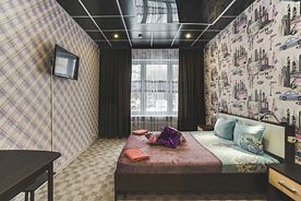 Двухместный люкс Jacuzzi двуспальная кровать, Отель Ладомир-отель на Русаковской, Москва