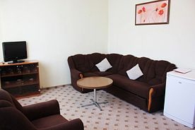Двухместный номер Comfort с 2 комнатами 2 отдельные кровати, Отель Евразийский, Ростов-на-Дону