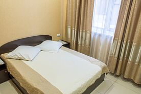 Двухместный полулюкс двуспальная кровать, Отель Магас, Иркутск