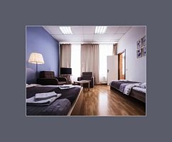 Двухместный номер Standard с кухней 2 отдельные кровати, Отель Петрополис, Санкт-Петербург