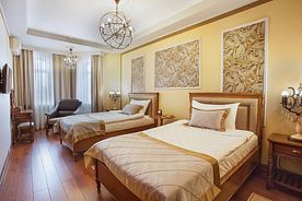 Двухместный люкс Business с видом на город 2 отдельные кровати, Отель Кристэлла, Пятигорск
