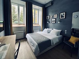 Двухместный номер Superior с видом на сад двуспальная кровать, Отель Адрес, Саратов