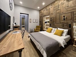 Двухместный номер Grand Deluxe с видом на сад двуспальная кровать, Отель Адрес, Саратов