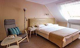 Двухместный номер Standard + Мансарда двуспальная кровать, Отель Адрес, Саратов