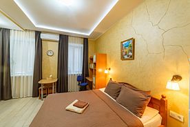 Двухместная студия Comfort двуспальная кровать, Апарт-отель Буржуй, Вяземский