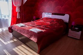 Двухместный полулюкс №5 двуспальная кровать, Отель Золотой лев, Омск