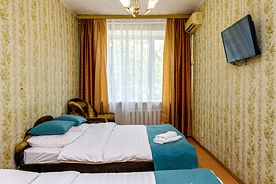 Двухместный номер Economy 2 отдельные кровати, Отель Гостиница Звездная на Владивостокском шоссе, Хабаровск