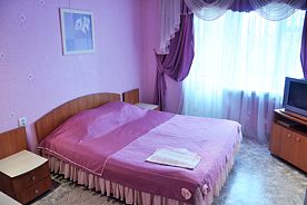 Одноместный номер Комфорт Плюс с балконом, Отель Гостиница Турист, Брянск