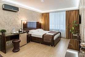 Двухместный люкс рядом с пляжем двуспальная кровать, Отель Эра, Санкт-Петербург