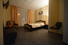 Двухместный номер Comfort двуспальная кровать, Отель Сова на белорусской, Москва