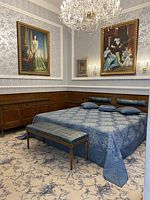 Двухместный номер Deluxe с 2 комнатами с видом на город двуспальная кровать, Отель Атон, Краснодар
