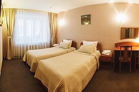 Двухместный номер 1 категории с 2 комнатами 2 отдельные кровати, Отель Булгар, Казань