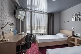 Двухместный номер Стандарт 2 отдельные кровати, Отель Marins Park Hotel Yekaterinburg, Екатеринбург