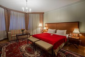 Двухместный номер Deluxe двуспальная кровать, Гостиница «Президент-Отель», Москва