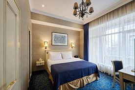 Двухместный люкс Marco Polo двуспальная кровать, Отель Marco Polo by Moss Hospitality, Москва
