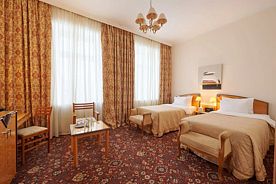 Двухместный номер Делюкс 2 отдельные кровати, Отель Marco Polo by Moss Hospitality, Москва