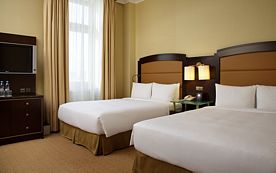 Двухместный номер Делюкс 2 отдельные кровати, Отель Hilton Москва Ленинградская, Москва