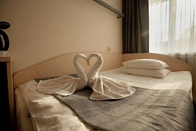 Одноместный номер односпальная кровать, Отель Гостиница Уют, Клинцы