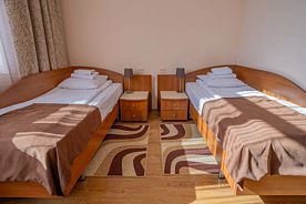Двухместный номер Стандарт 2 отдельные кровати, Отель Ока, Калуга