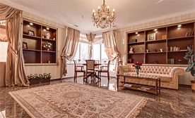 Двухместный люкс с балконом и с панорамным видом двуспальная кровать, Отель Моцарт, Краснодар