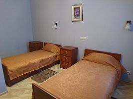 Двухместный номер Стандартный 2 отдельные кровати, Отель гостиница "Фишер", Калуга