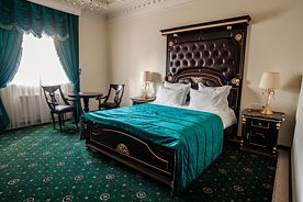 Двухместный номер Deluxe двуспальная кровать, Отель Гостиница Nabat Palace, деревня Григорчиково