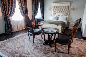 Двухместный номер Presidential двуспальная кровать, Отель Гостиница Nabat Palace, деревня Григорчиково