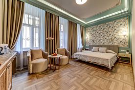 Двухместный полулюкс двуспальная кровать, Отель Premium, Санкт-Петербург