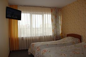 Двухместный номер Comfort 2 отдельные кровати, Отель Челябинск, Челябинск